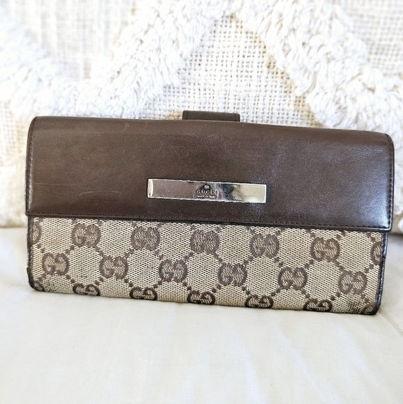 Gucci Handbags - 🤎Authentic Gucci GG Guccissima Wallet🤎